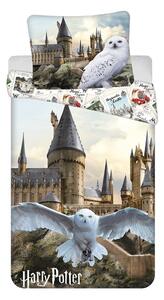 Egyszemélyes pamut gyerek ágyneműhuzat 140x200 cm Harry Potter "Hedwig" – Jerry Fabrics