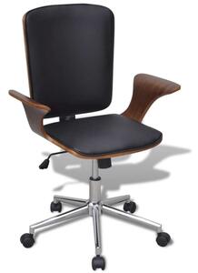 Diófa Forgószék - Műbőr Kárpitozás - Ergonomikus