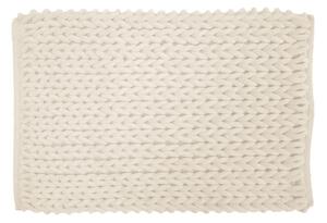 Krémszínű fürdőszobai kilépő 50x80 cm Ariel – douceur d'intérieur