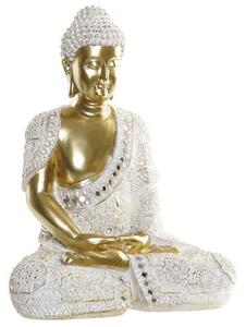 Figura műgyanta 34x21,7x41 buddha aranyozott (készletről)
