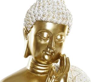 Figura műgyanta 33x21,7x40,3 buddha aranyozott (készletről)