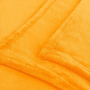 Mic narancssárga mikroszálas takaró, 220 x 240 cm - DecoKing