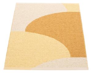 Okkersárga kültéri-beltéri szőnyeg 70x90 cm Hill Ochre Pale Yellow – Pappelina