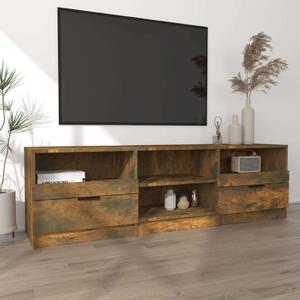 Modern TV-szekrény - Füstös Tölgy - 150cm