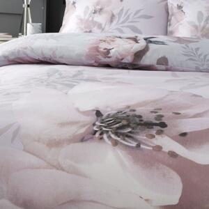 Dramatic Floral rózsaszín ágyneműhuzat, 200 x 200 cm - Catherine Lansfield