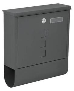 BK.210.AM acél postaláda, antracit