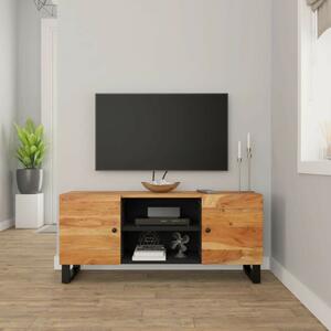 VidaXL Akácfa TV-szekrény - Ipari Stílus - 105x33x46 cm