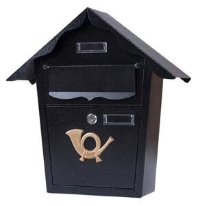Raven acél postaláda, antracit