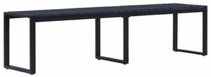 Kerti Pad - Polisztirol - Fekete - 180 cm
