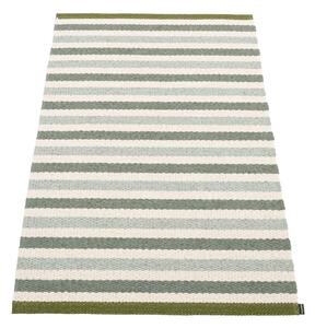 Zöld-krémszínű kültéri-beltéri szőnyeg 70x120 cm Teo Sage – Pappelina