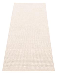 Krémszínű kültéri-beltéri futószőnyeg 70x180 cm Emm Vanilla – Pappelina