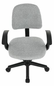 KONDELA Irodai szék, szürke/fekete, TAMSON