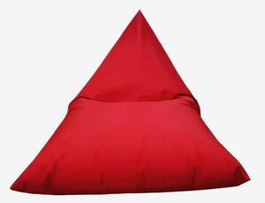 Mr Bean háromszög babzsák, vörös