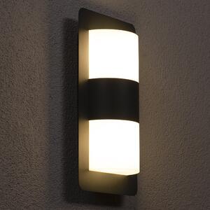 Eglo Cistierna kültéri fali lámpa, fekete-fehér, 2xE27 foglalattal