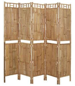 Bambusz Paraván - 5 Paneles - 200x180 cm