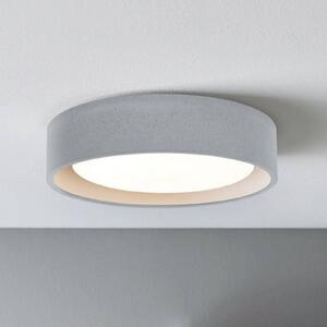 Beacon Lighting Uno mennyezeti világítás, szürke, beton, Ø 27 cm, GX53, dimmelhető, Alu / szürke / cink, Nappali / Étkező, Beton