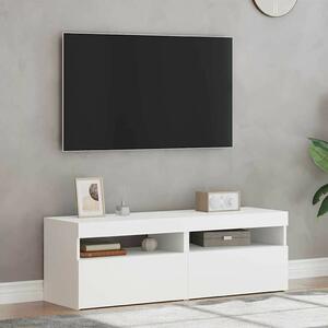 VIDAXL - Fehér LED-es TV-szekrény szett - 2 db - 60x35x40 cm
