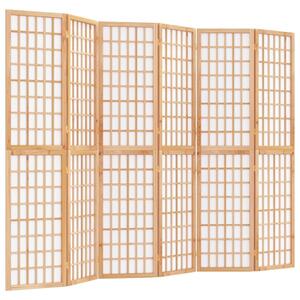 Japán Paraván - Fenyőfa - 6 Panel - 240x170 cm