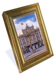 Madrid képkeret arany 10 x 15 cm