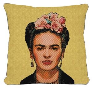 Frida sárga párna, 45 x 45 cm - Madre Selva