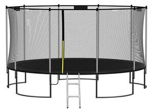 Springos Trambulin Borítás 305cm - fekete