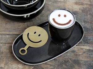 Kávé stencil SMILEY