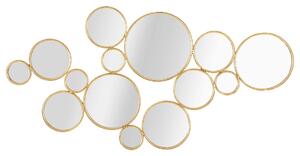 MIRRORS B arany vas fali dekoráció