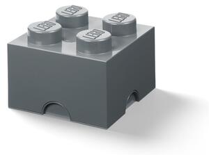 Square sötétszürke tárolódoboz - LEGO®