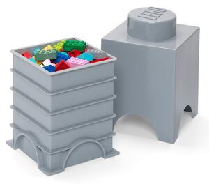 Cuboid szürke tárolódoboz - LEGO®