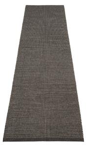 Antracitszürke kültéri-beltéri futószőnyeg 70x300 cm Emm Black Linen – Pappelina