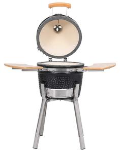 VidaXL Kamado Barbecue kerámia grill füstölő 81 cm