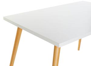 Ebédlő asztal comedor mdf 120x70x75 fehér