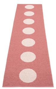 Világospiros kültéri-beltéri futószőnyeg 70x280 cm Vera Pop Blush – Pappelina