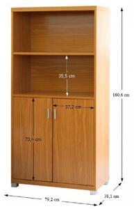 Kis szekrény alsó ajtókkal, amerikai cseresznye, OSCAR C03