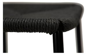 Stiletto fekete bárszék, magasság 78 cm - DAN-FORM Denmark