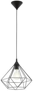 Tarbes - 1 izzós függeszték lámpa, fekete, E27 1x60W - EGLO-94188