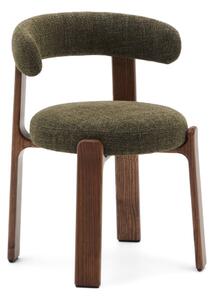 Khaki-barna kőrisfa étkezőszék Granite – Kave Home