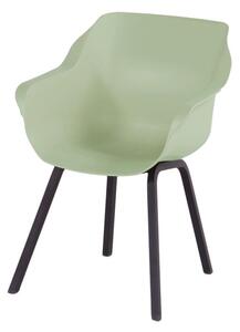 Világoszöld műanyag kerti szék szett 2 db-os Sophie – Hartman