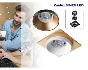 Kanlux Simen DSL B/B/G süllyesztett spot lámpa foglalat nélkül