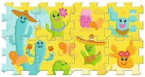 Trefl szivacs puzzle - Daloló Kaktuszok