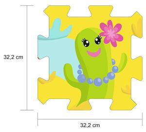 Trefl szivacs puzzle - Daloló Kaktuszok