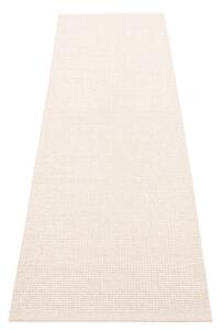 Krémszínű kültéri-beltéri futószőnyeg 70x240 cm Emm Vanilla – Pappelina