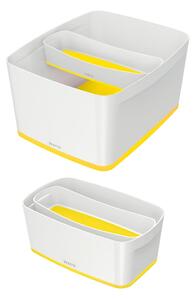 MyBox fehér-sárga asztali rendszerező, hossz 31 cm MyBox - Leitz