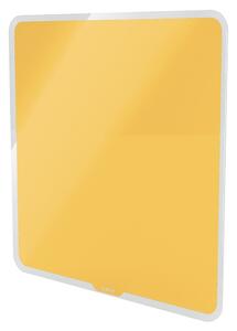 Cosy sárga fali üveg mágnestábla, 45 x 45 cm - Leitz