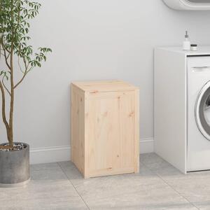 VidaXL tömör fenyőfa szennyestartó láda 44 x 44 x 66 cm
