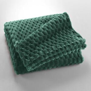 Zöld mikroflanel takaró 125x150 cm Mini Frosty – douceur d'intérieur