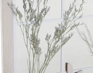 Tükör mdf tükör 35x10x50 falra virágok fehér (készletről)