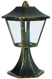 Ledvance Endura Classic Tradition 1xE27 IP44 fekete-arany kültéri állólámpa 33cm