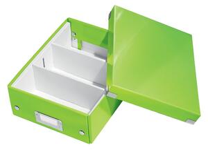 Office zöld rendszerező doboz, hossz 28 cm - Leitz