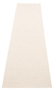 Krémszínű kültéri-beltéri futószőnyeg 70x300 cm Emm Vanilla – Pappelina